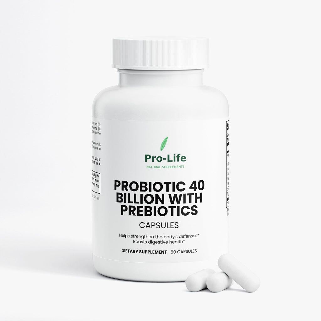 Probiotic 40 Billion with Prebiotics