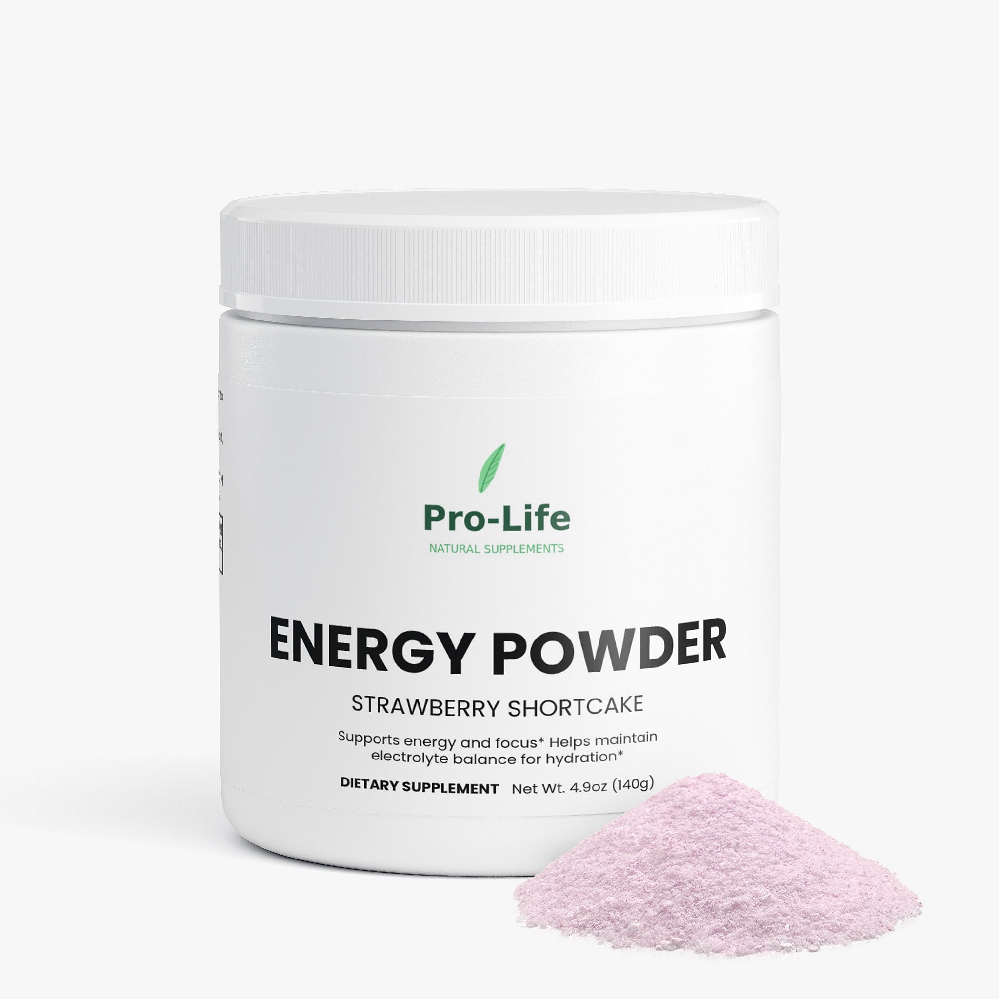 Energy Powder (Strawberry Shortcake)