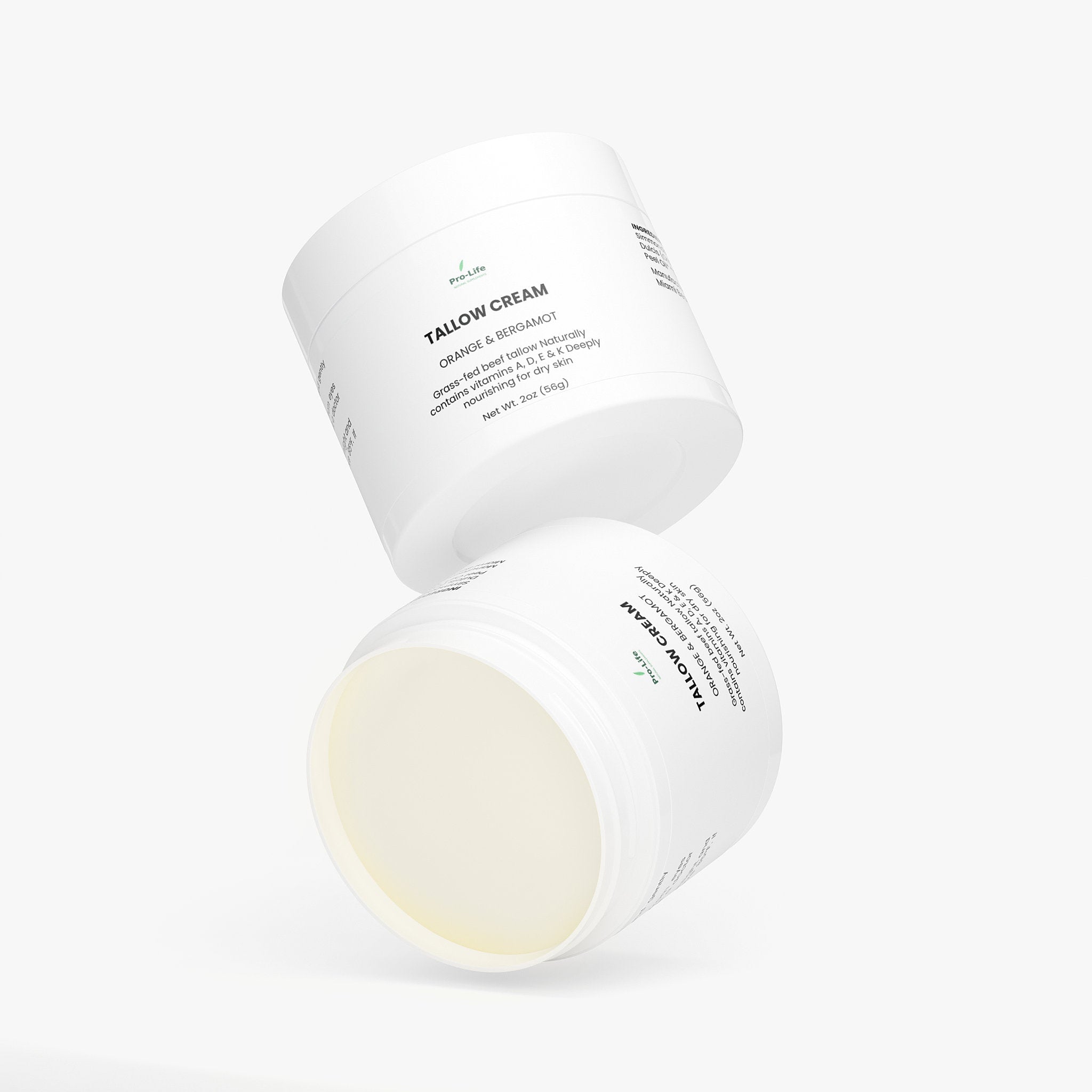 Tallow Cream Orange & Bergamot