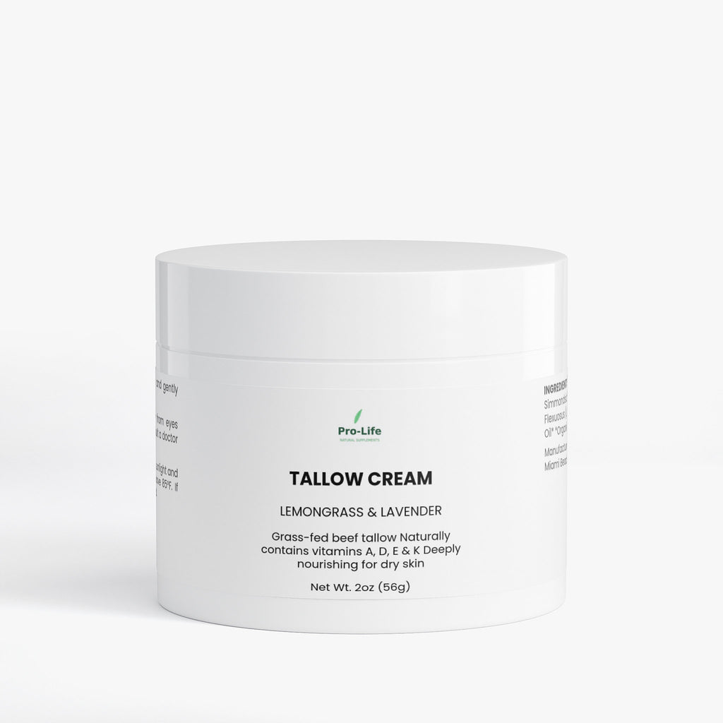 Tallow Cream Lemongrass & Lavender