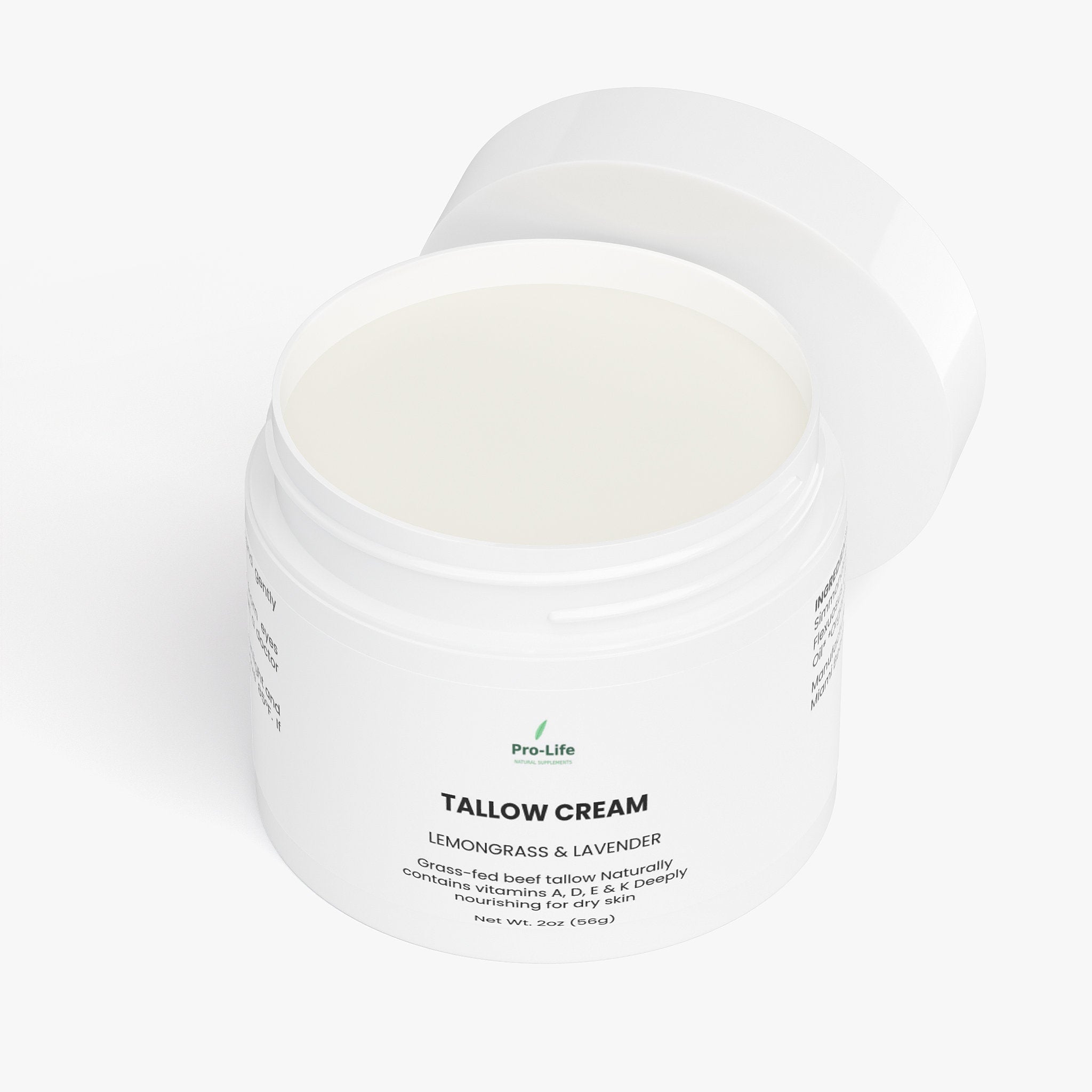Tallow Cream Lemongrass & Lavender