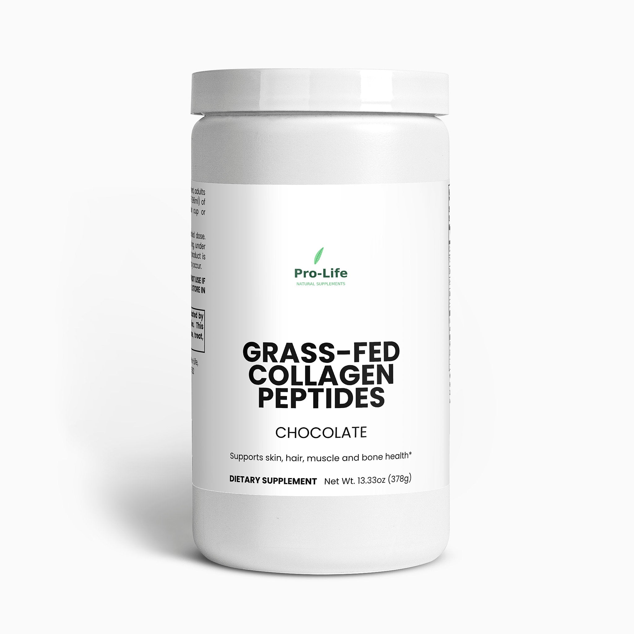 Grass-Fed Collagen Peptides Powder (Chocolate)
