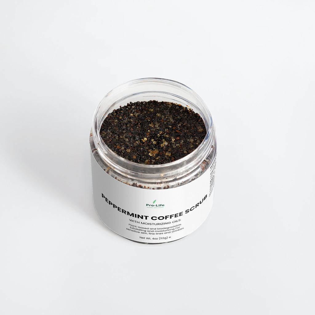 Peppermint Coffee Scrub