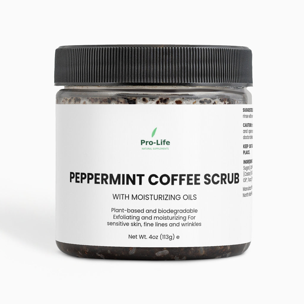 Peppermint Coffee Scrub