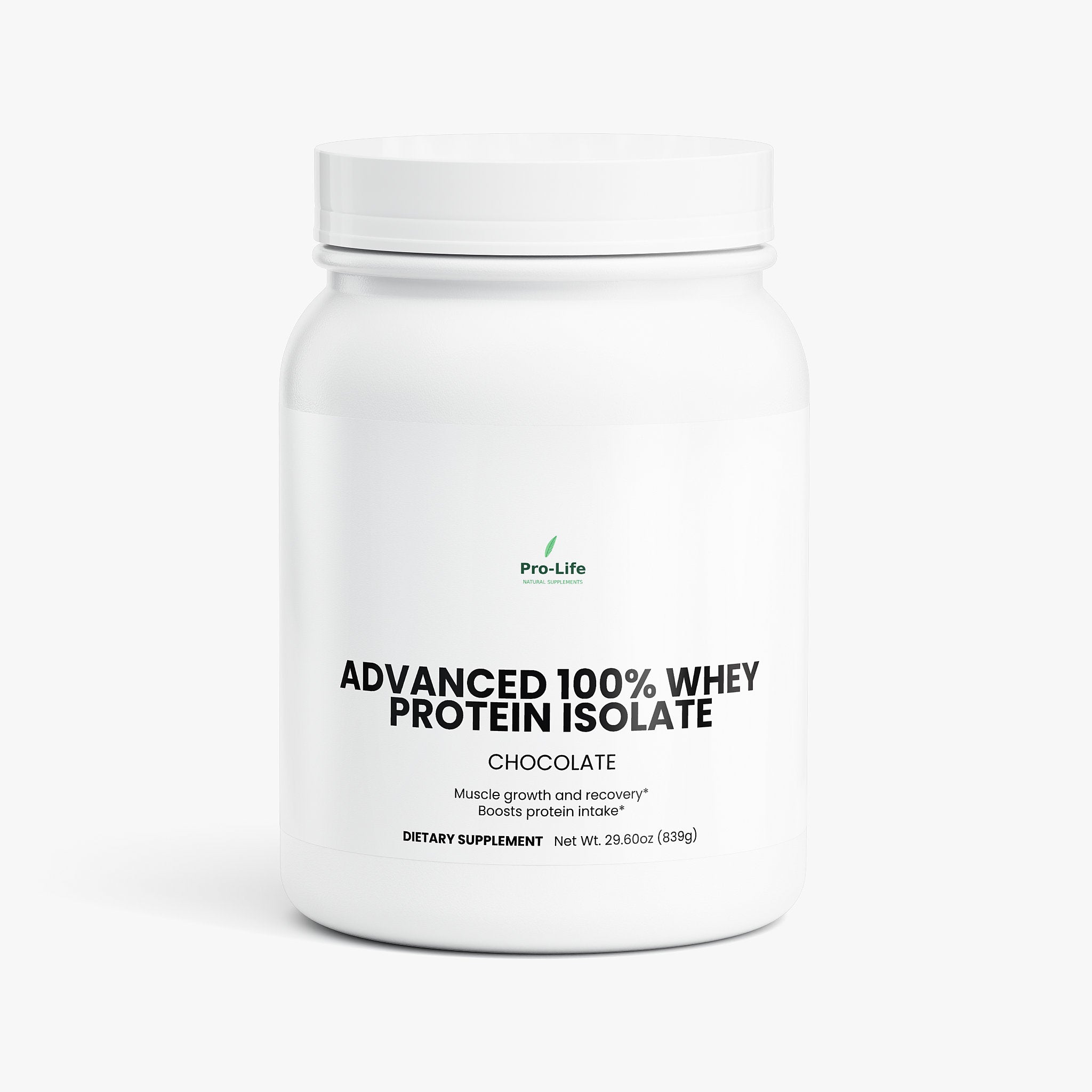 Advanced 100% Whey Protein Isolate (Chocolate)