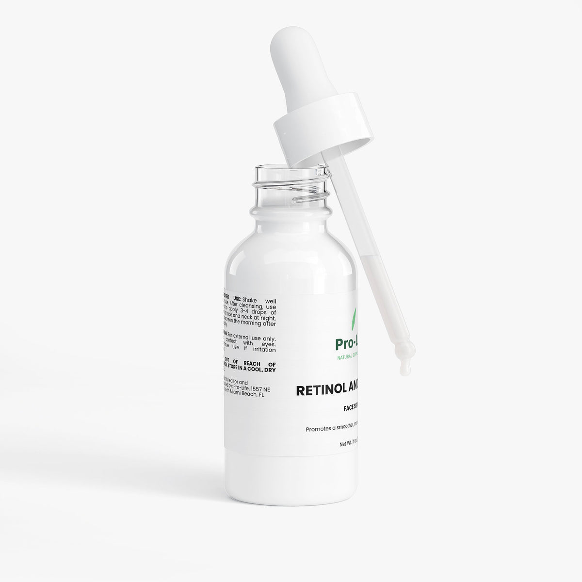 Retinol and Peptide Face Serum
